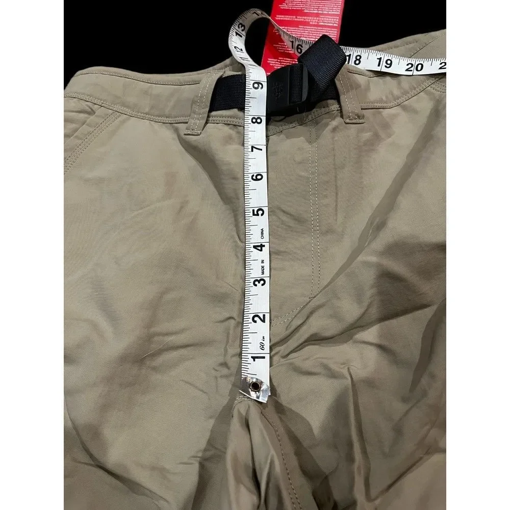 North Face Mens or Young Boys Paramount Beige Cargo Short, 30 Inch Waist